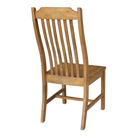 Dining Chair In Pecan Set Of 2 C59 34p