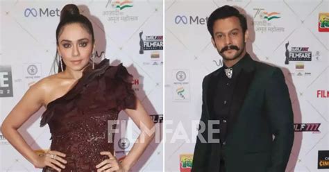 Wolf777news Filmfare Awards 2022 Amruta Khanvilkar And Adinath Kothare