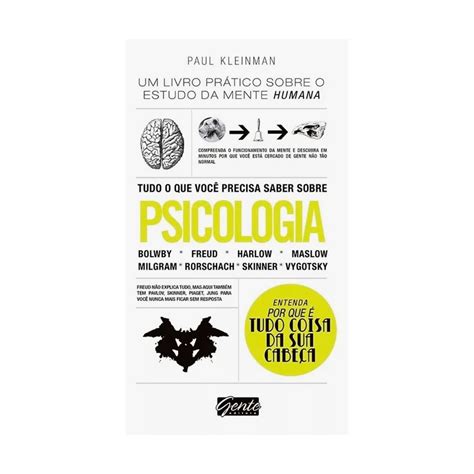 Tudo O Que Você Precisa Saber Sobre Psicologia Paul Kleinman Cabana