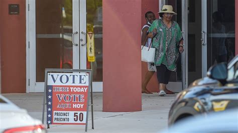 Florida Primary Election 2022 St Lucie Martin Indian River Voters