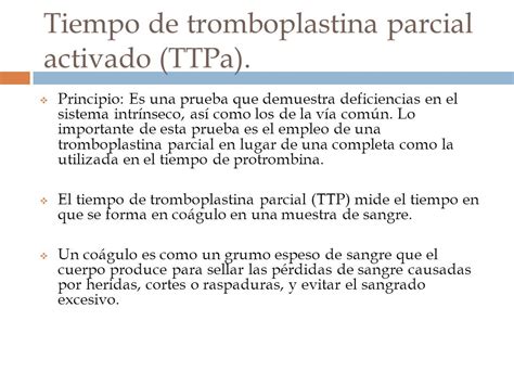 Tiempo De Tromboplastina Parcial Ttp Arn Diagnostics