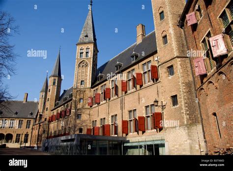 Netherlands (aka Holland), Zeeland, Middelburg. Middelburg Abbey dates ...