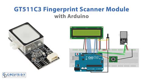 Interface GT511C3 Fingerprint Scanner Module with Arduino