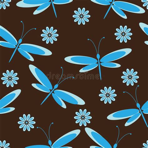 Seamless Butterfly Background Stock Vector Illustration Of Colorful