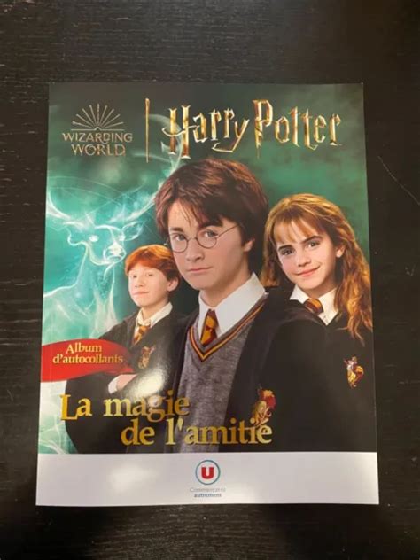 ALBUM HARRY POTTER La Magie de Lamitié 2022 Super U Wizarding World