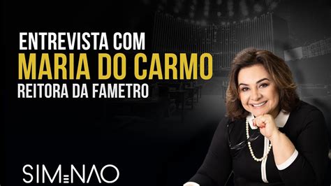 Sim E N O Maria Do Carmo Seffair Youtube