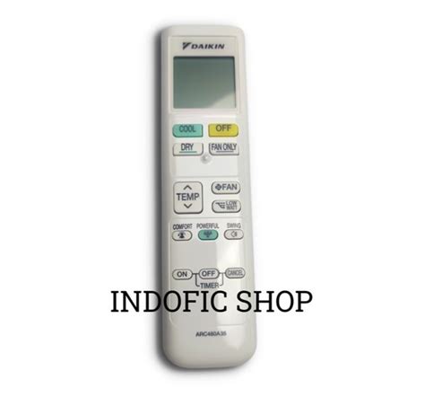 Jual Remote Ac Daikin Arc A Original Di Lapak Indofic Shop Bukalapak