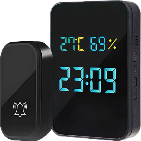 Bezdrôtový zvonček s hodinami a teplomerom | Kaufland.sk