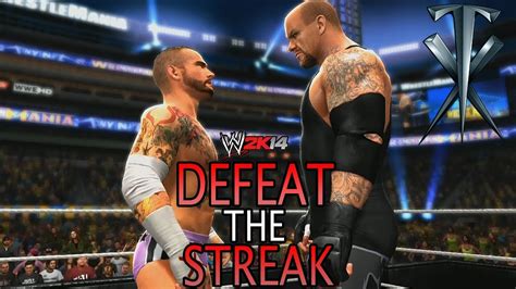 WWE 2K14 Defeat The Streak 1 UNDERTAKER IS SO OP INSANE