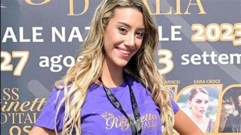 Sampietrana Finalista Al Celebre Concorso Miss Reginetta D Italia