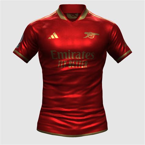 Arsenal Home Kit 23 24 FIFA 23 Kit Creator Showcase