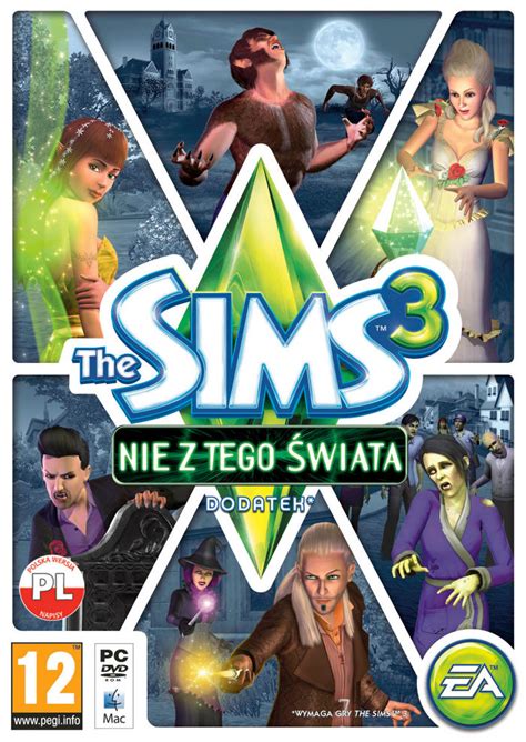 The Sims 3 Nie z Tego Świata PC klucz EA App sklep muve pl