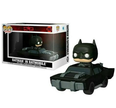 FUNKO POP RIDES 282 The Batman Batman In Batmobile NUOVO BAT MAN EUR