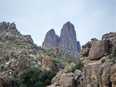 Weavers Needle From Bluff Spring Trail Superstition Wil Flickr