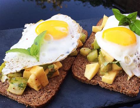 Recette De Tartine Avocat Oeufs Recettes