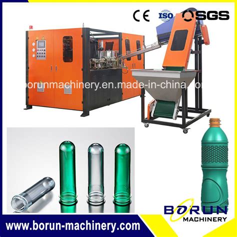 Automatic Pet Bottle Stretch Blow Molding Machine With Four Cavities