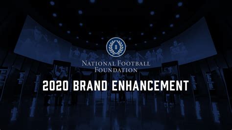 2020 National Football Foundation - Brand Enhancement on Behance