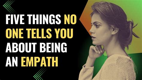 Five Things No One Tells You About Being An Empath Npd Healing Empaths Refuge Youtube