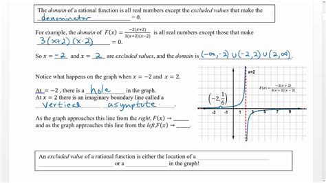 Rational Functions Video 3 Youtube