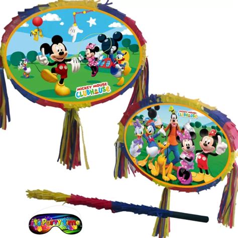 Big Birthday Pinata Clubhouse Theme Mickey Party Minnie Mouse Game