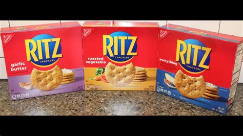 Ritz Crackers: Garlic Butter, Roasted Vegetable Everything, 58% OFF