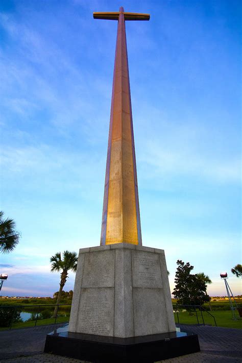 Great Cross At St Augustine Photograph By Robert Stewart Fine Art America