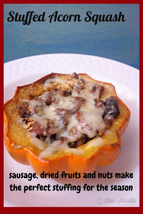 Stuffed Acorn Squash - Global Kitchen Travels