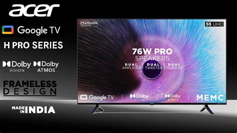 Best Inch Tv Under K Acer H Pro Series Specification Review