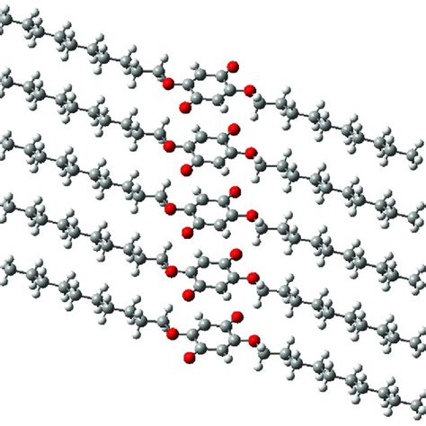 Crystal Structure Of Ddbq Crystallographic Parameters Crystal System