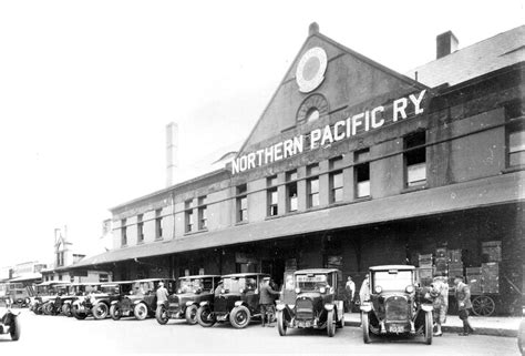 Northern Pacific Railway Depot Spokane Wa Photos Then And Now On