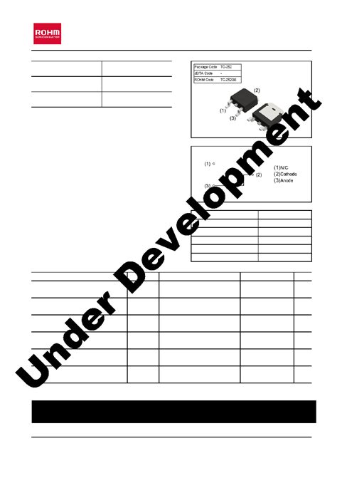 Rblq Bge Datasheet Pages Rohm Schottky Barrier Diode