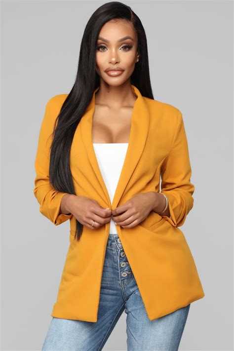 The Celine Blazer Mustard Blazer Fashion Fashion Fashion Nova