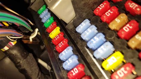 Visual Map Of Fuses For The 2014 Ford Fusion