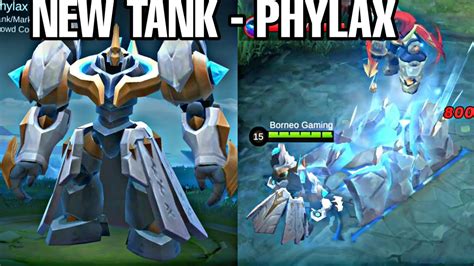 New Hero Phylax Ancient Guard Skill Preview New Tank Mobile Legends