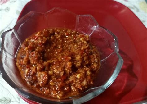 Resep Sambal Tai Minyak Oleh Sulfiani Cookpad