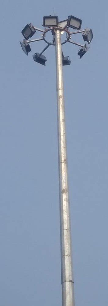 Meter W High Mast Lighting Pole For Fields At Rs Piece In