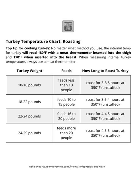 Turkey Temperature - Sunday Supper Movement