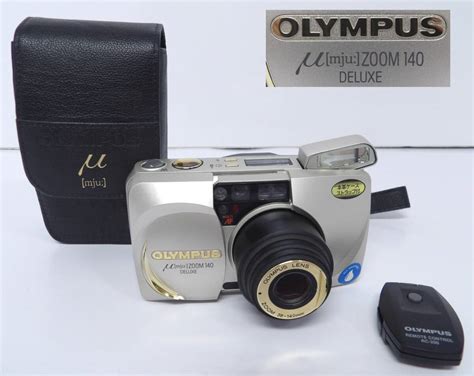 やや傷や汚れありよろづ屋概ね美品OLYMPUS μ ZOOM140 DELUXE オリンパス ミュー コンパクト フィルムカメラ