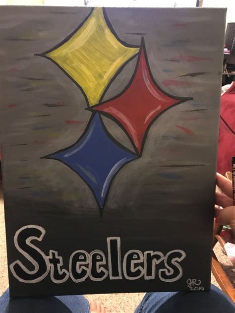 Steelers Fan Art Small Canvas Art Art Canvas Art