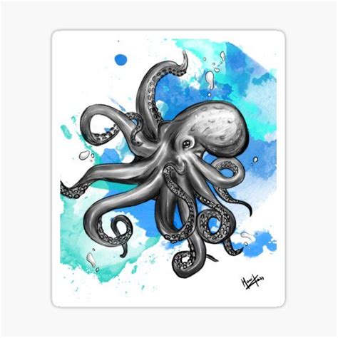 Octopus Gifts Merchandise For Sale Art Art Prints Octopus Painting