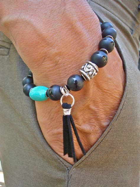 Men S Spiritual Healing Fortune Protection Bracelet Etsy Australia