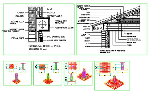 Diferentes Detalles Estructurales Para Autocad Bloques Dwg