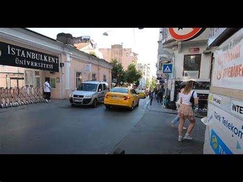 Cihangir Sıraselviler Caddesi İstanbul Kent Üniversitesi Çevresi