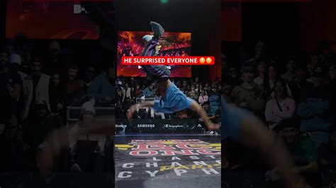 Bboy Toufeeq Cought The Whole Crowd By Surprise At The Red Bull Bc One