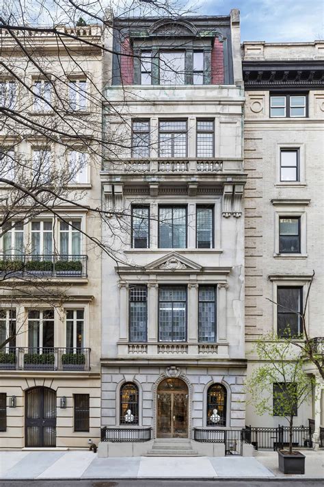 Gilded Age Townhouse In Neoclassical Style East 70th Street New York City