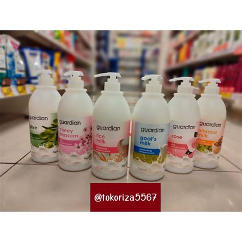 Jual Guardian Silky Shower Cream Sabun Cair Ml Shopee Indonesia