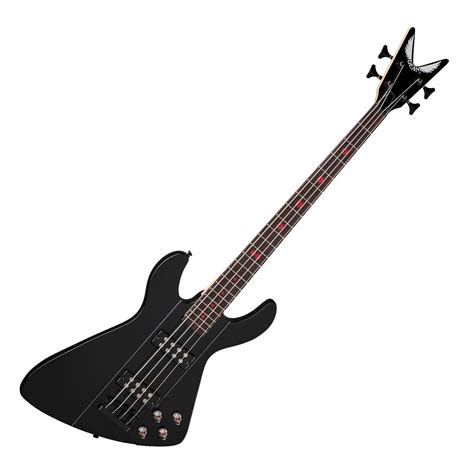 Dean Demonator Metalman 2a Active Eq Bass Guitar Classic Black Gear4music