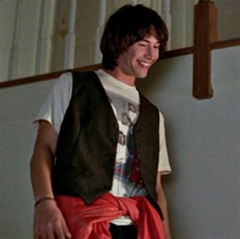 Keanu Reeves As Ted Theodore Logan In The Movie Bill And Ted S