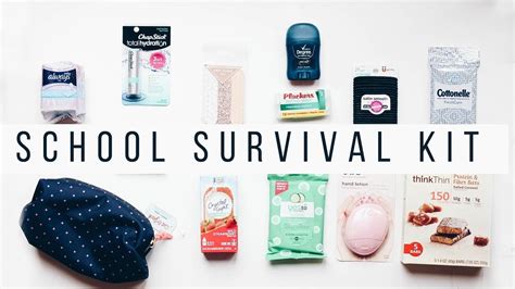 Back To School Essentials Diy Survival Kit Giveaway Youtube