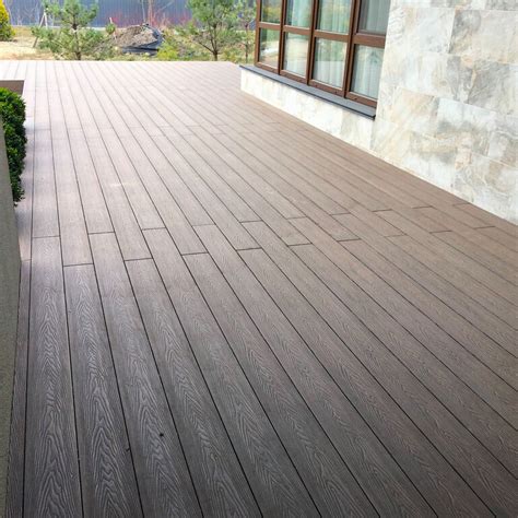 Terrace Board Bruggan Elegant Light D Wine Brown Woodplast